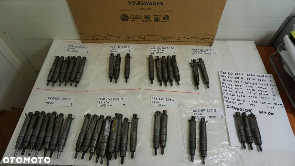 WTRYSKIWACZ VW AUDI 1.9 TDI 2.5 TDI 90KM 110KM - 1