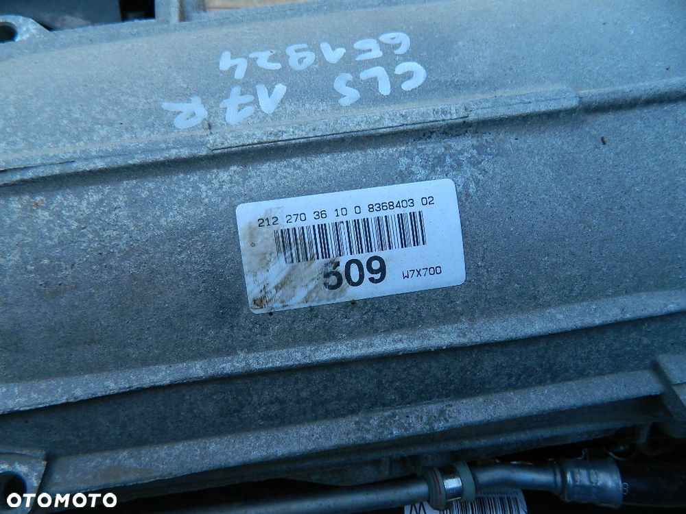SKRZYNIA BIEGÓW AUTOMAT MERCEDES W204 W212 W218 X204 2017R 4MATIC 722965 KOMPLETNA - 3