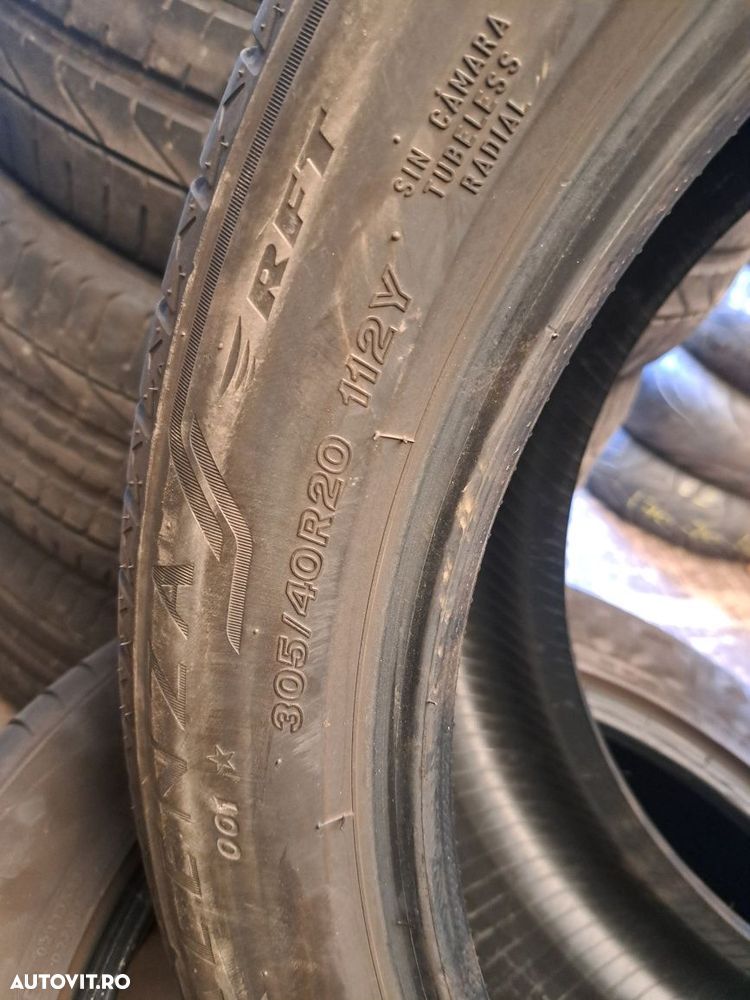 O anvelopa 305/40 R20 Bridgestone runflat - 7
