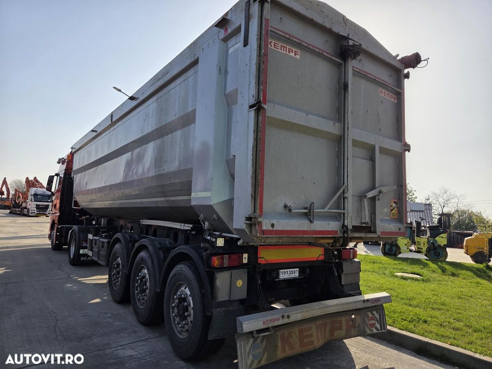 Kempf 50m3 FIER VECHI, 2017, axe BPW, Usi spate, Axa liftabila, jante aluminiu, Scena vizitare, prelata, Carte identitate RAR, rulata in Germania, posibilitate leasing-PROMOTIE 20.900 EUR+Tva - 11