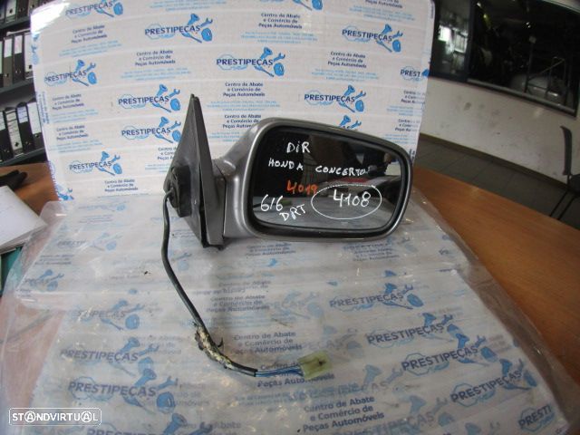 Espelho Esp4108 HONDA CONCERTO 1992 1.6I 130CV 4P CINZA DRT ELETRICO 3 PINOS - 1