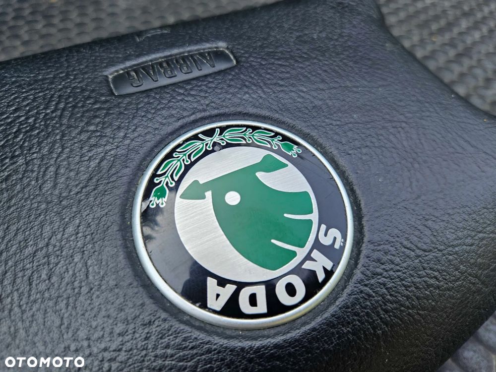 Kierownica 4 Ramienna 1J0419091AA 1U0880201A Czarna Air Bag Poduszka Skoda Octavia I 1 2001r VW Seat AUDI - 35