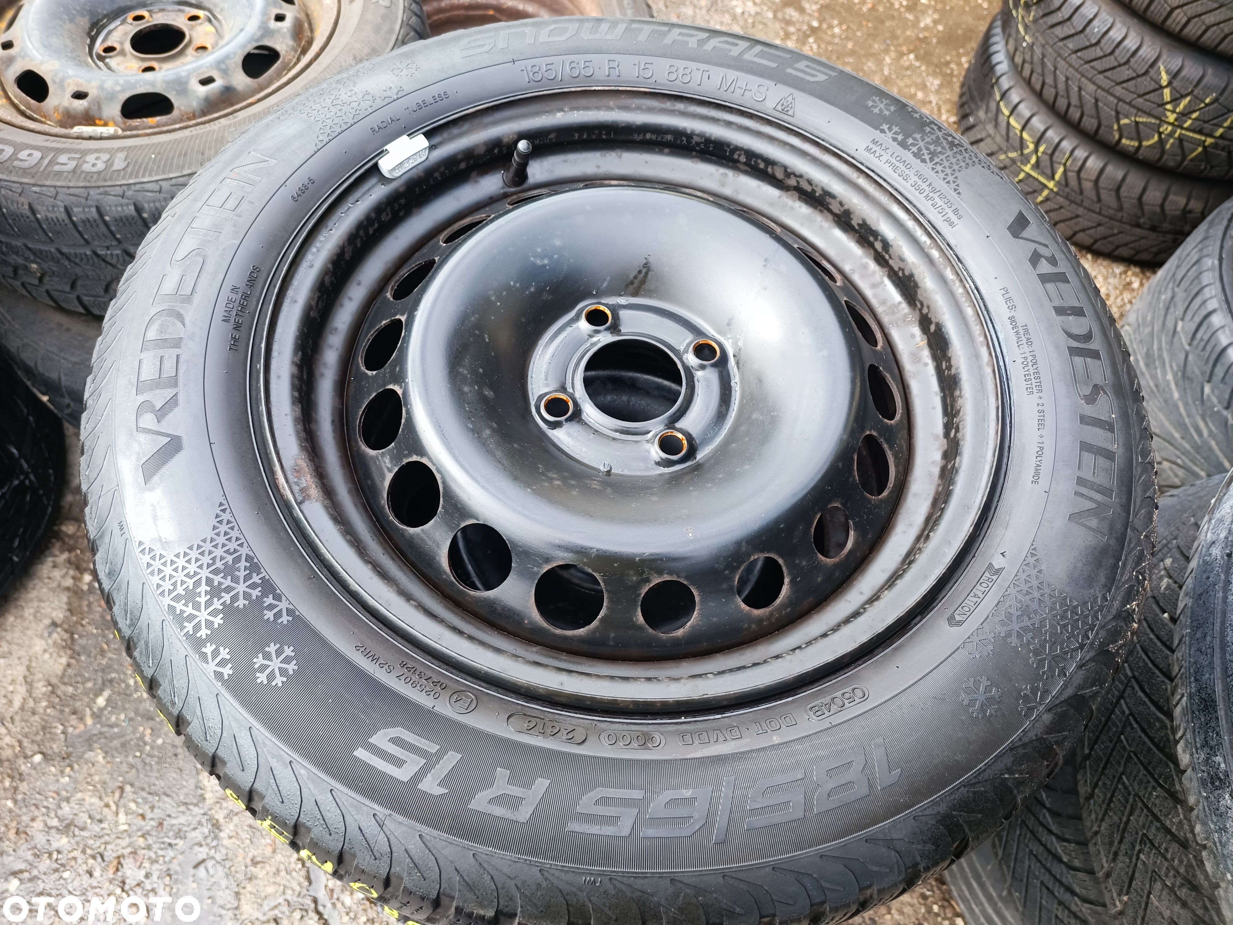4x100 Felgi Stalowe Stal 15 Koła Zimowe Zima RENAULT CLIO MODUS MEGANE SCENIC KANGOO DACIA DOKKER SANDERO LODGY LOGAN NISSAN NOTE I II 2 MICRA K14 Legnica ALU-RAD 5- 8,5mm 185/65 - 1