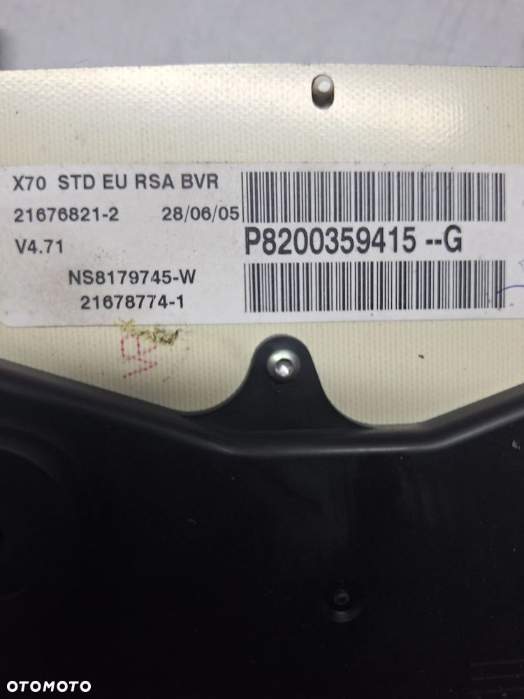 LICZNIK ZEGARY P8200359415 MASTER MOVANO 2.5DCI EUR - 3