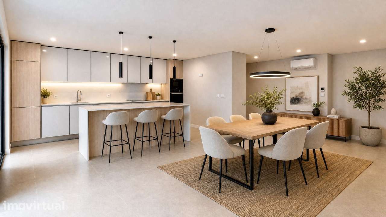 Apartamento T2 com garagem e varanda. Bem Situado - Grande imagem: 2/16