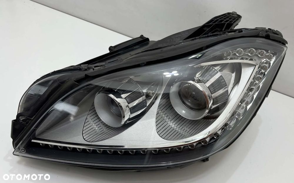 Reflektor lewy bi-xenon + LED lampa lewa OE Mercedes W218 CLS 11r Europa - 10