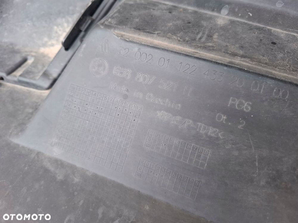dyfuzor zderzaka skoda kamiq oryginał - 12