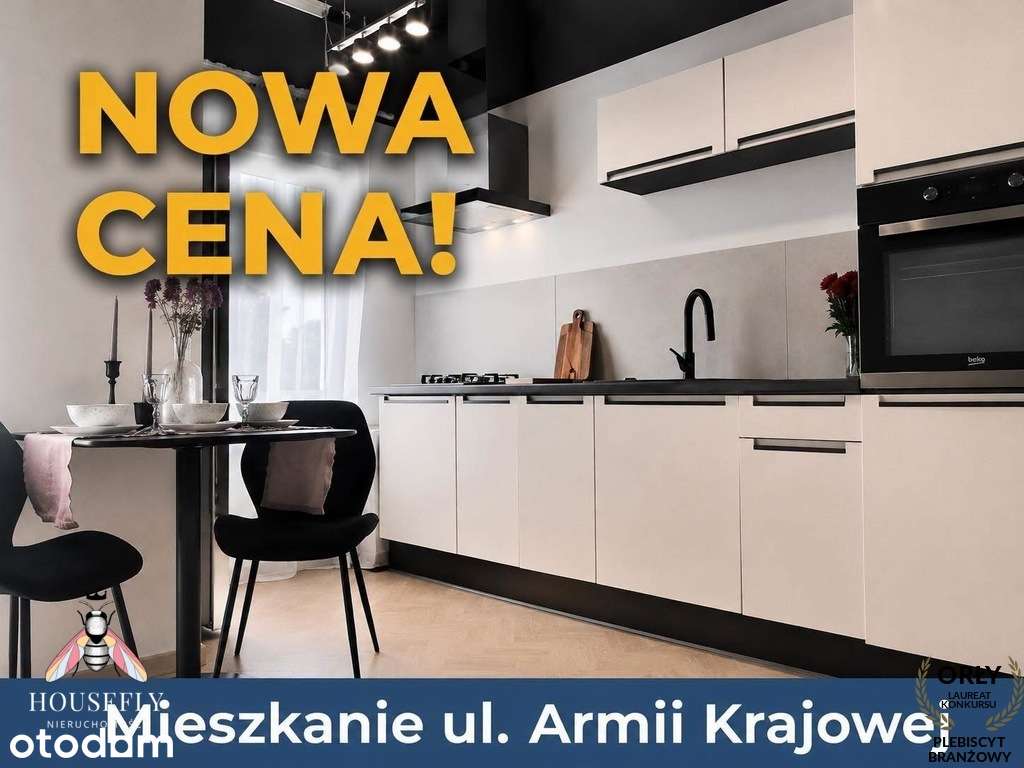 Stylowa kawalerka na 1 piętrze, Armii Krajowej