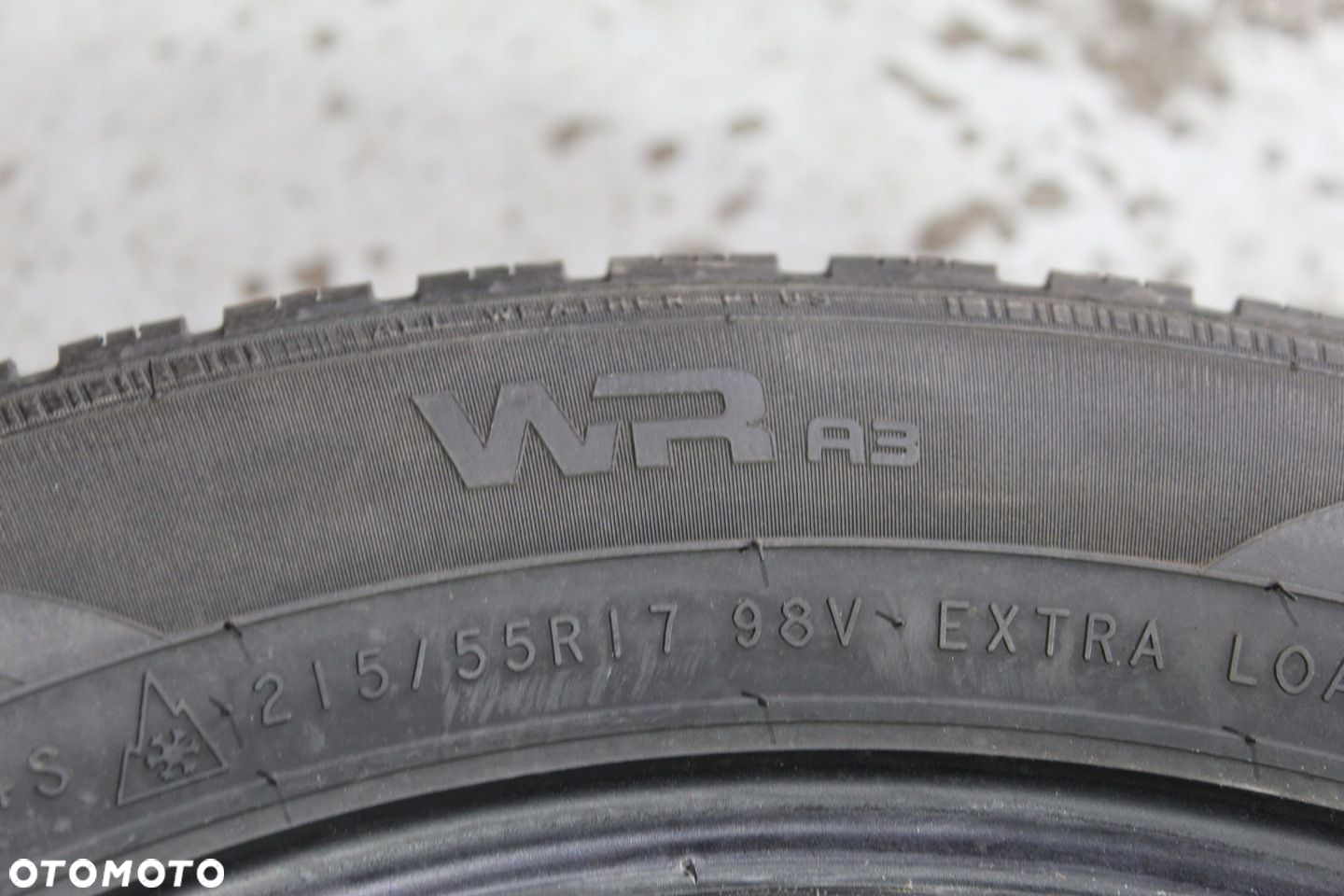 2x 215/55R17 NOKIAN WR A3 98V XL 13r 7,5mm - 6