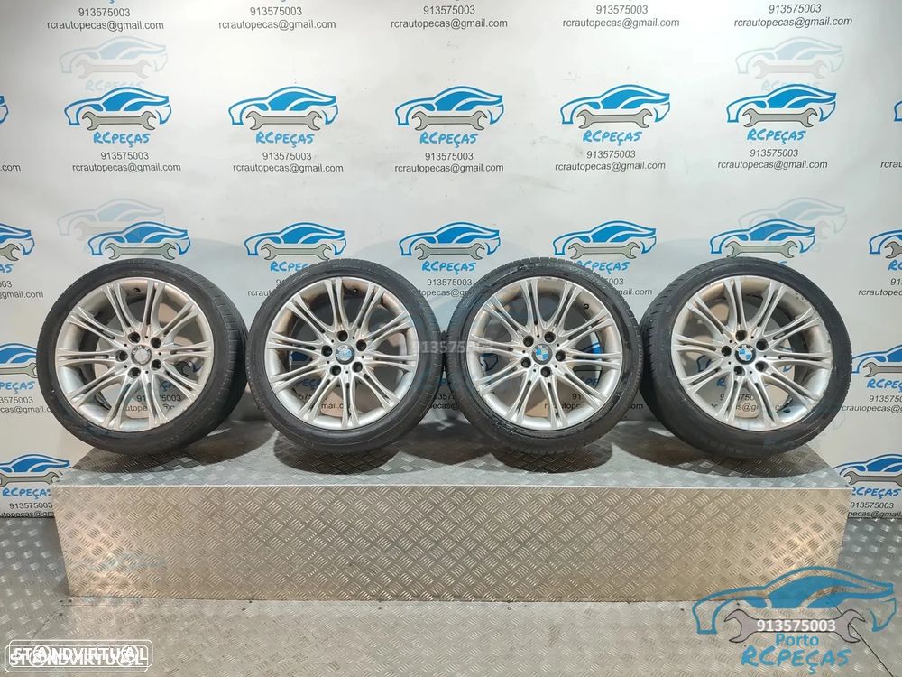 Jantes 18" BMW Serie 5 Pack M - 8J | ET20 | 5x120 - E60 | E61 - Style 135M - 18 Polegadas | E46 | E90 | E91 | E92 | E87 | E81 E88 | E82 | Pneus | 245/40/18 | 36118036570 | 8036570 | 5 x 120 - 10