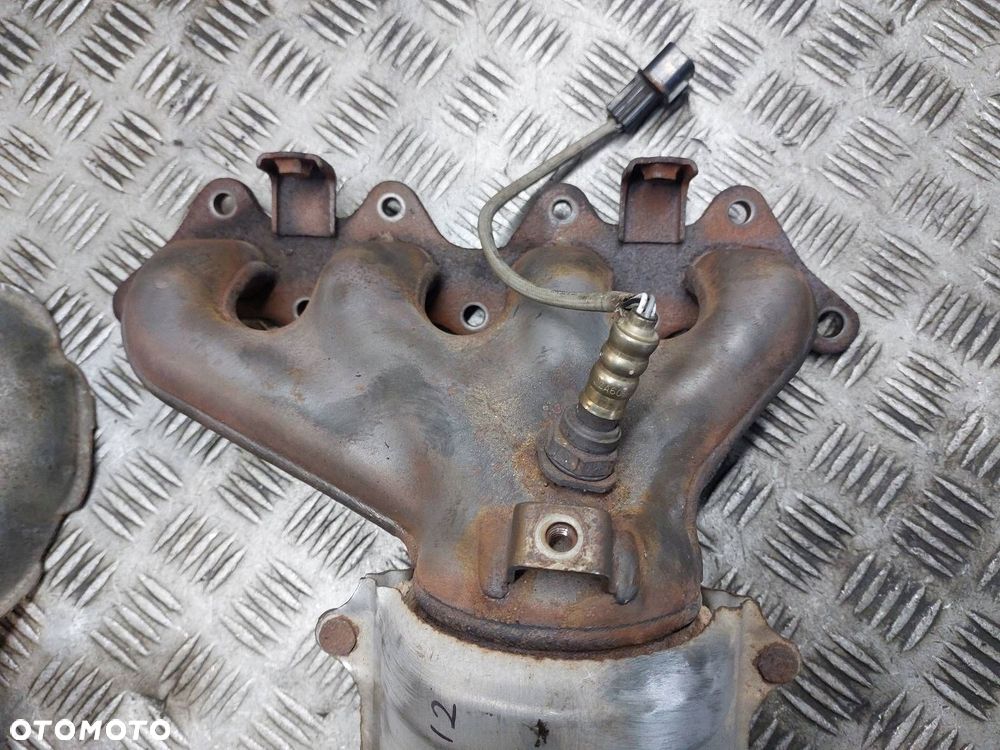 KOLEKTOR WYDECHOWY + KATALIZATOR PUSTY LANCER VII 1.6 16V 0ZA609-M1 - 2