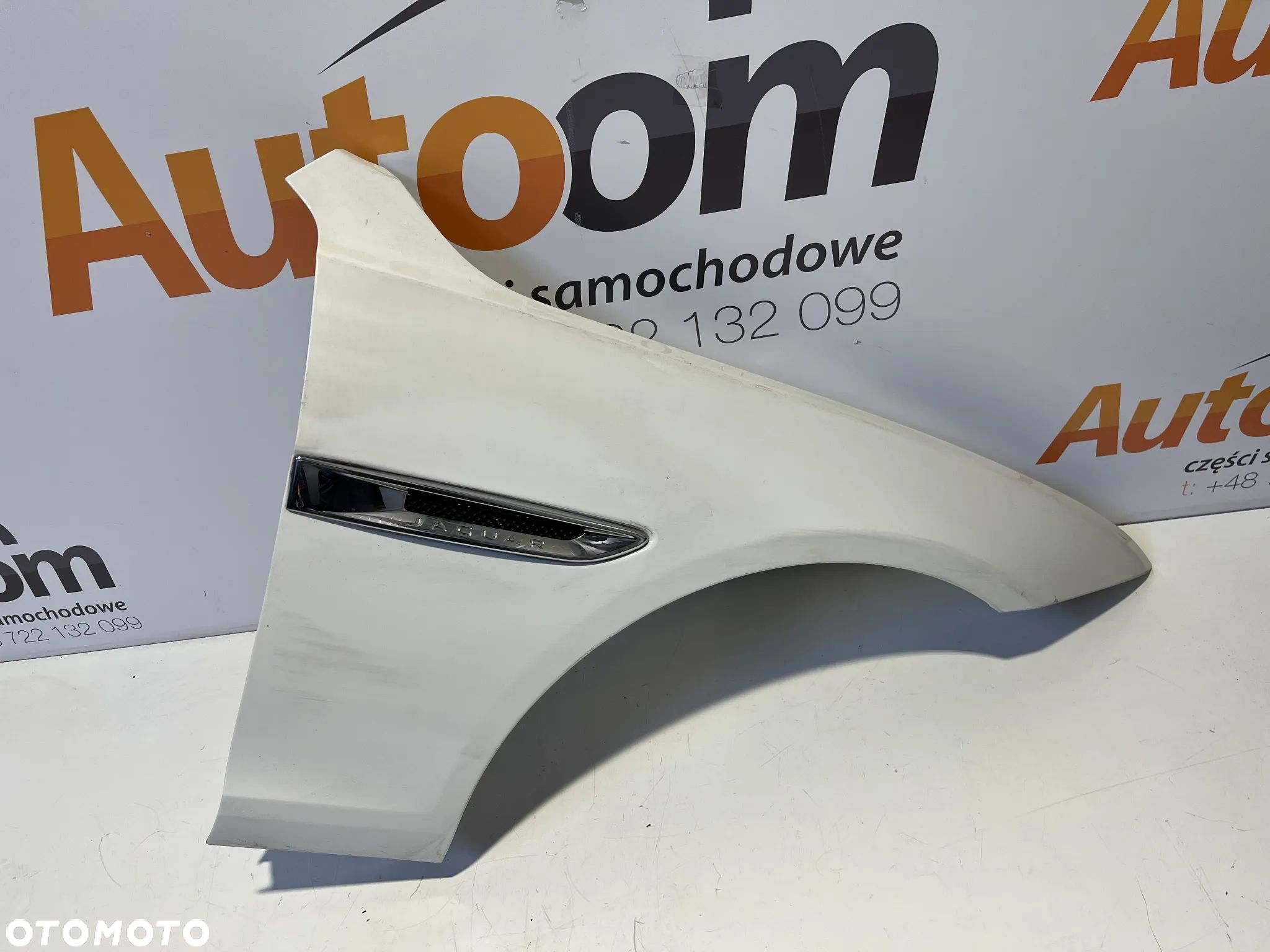 BŁOTNIK PRAWY  JAGUAR XF 2018R  KOLOR NER POLARIS WHITE - 1
