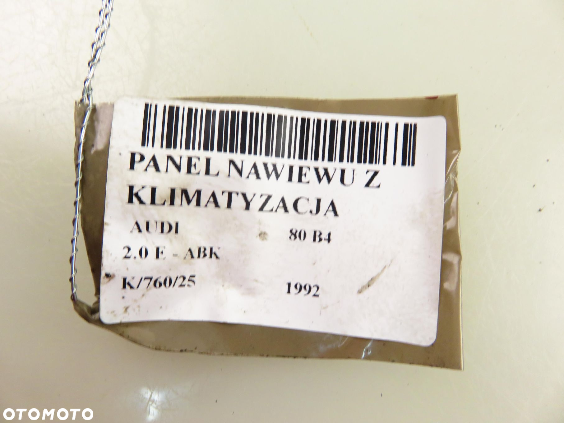 PANEL NAWIEWU Z AC AUDI 80 B4 8A1820073 - 10