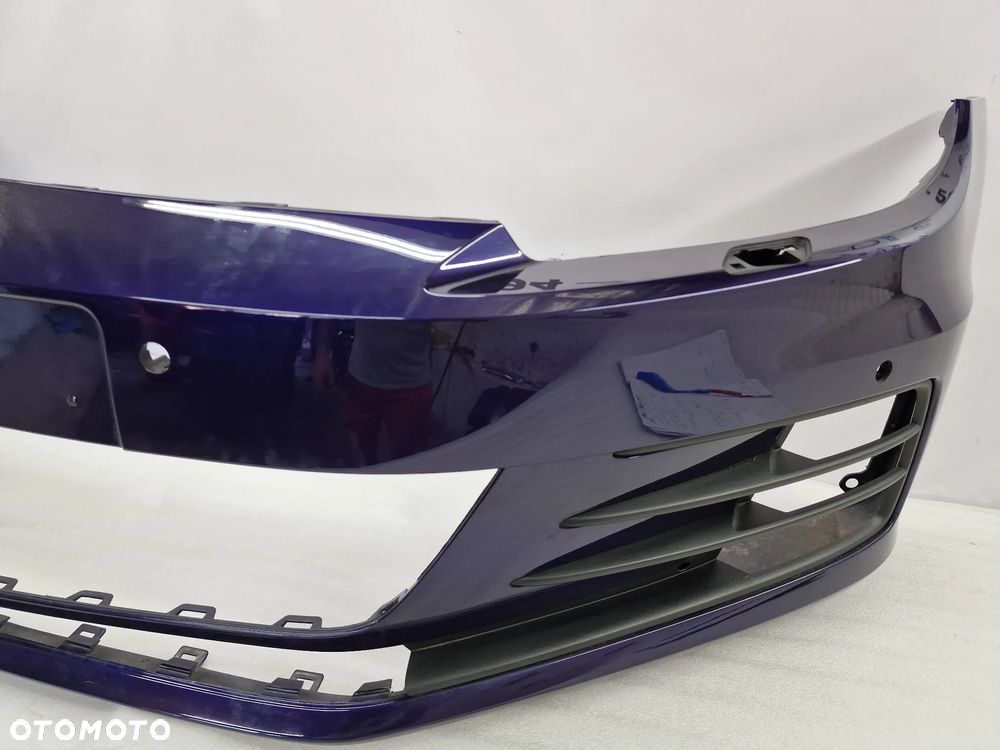 VW SCIROCCO LIFT R-LINE 14- ZDERZAK PRZEDNI PRZÓD NA SPRYSKI + 4X PDC , ŁADNY , FIOLETOWY METALIK , NR AUKCJI NZ714 - 13