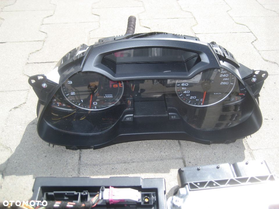 audi a4 b8  1,8 tfsi komputer licznik zestaw startowy 8k1907115a 8k0920900a europa - 13