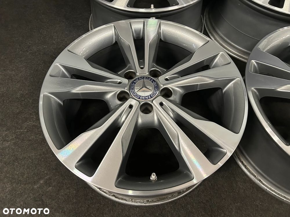 Alufelgi Mercedes C-Klasa W205, W204, E-Klasa W212, V-Klasa 18 cali 5x112 4szt. Ładne z czujnikami! - 6