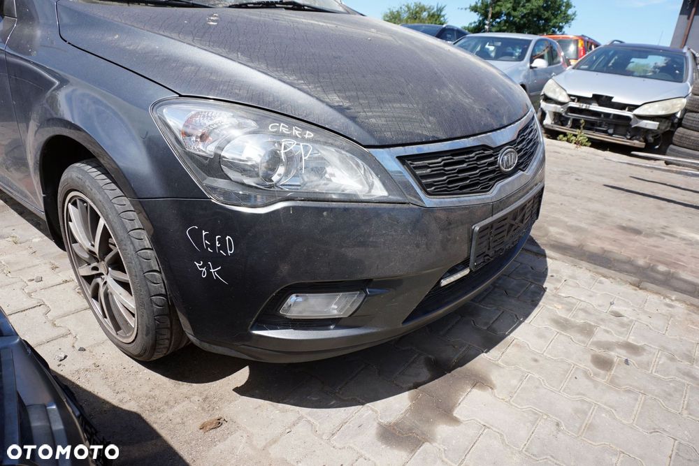 MASKA ZDERZAK BŁOTNIKI LAMPY CEED I LIFT 5K  KIA 2009-2012 CZARNY PRZÓD KOMPLETNY - 29