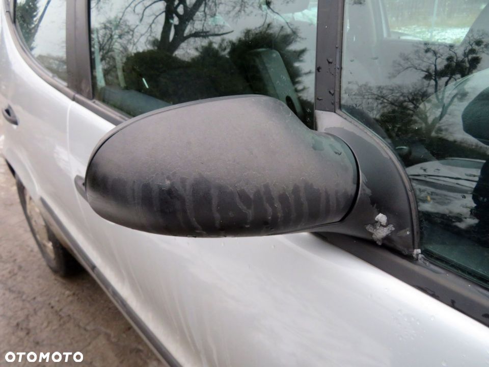 LUSTERKO ELEKTRYCZNE PRAWE A-KLASA W168 LIFT CZARNY MAT MERCEDES 2001-2004 - 1