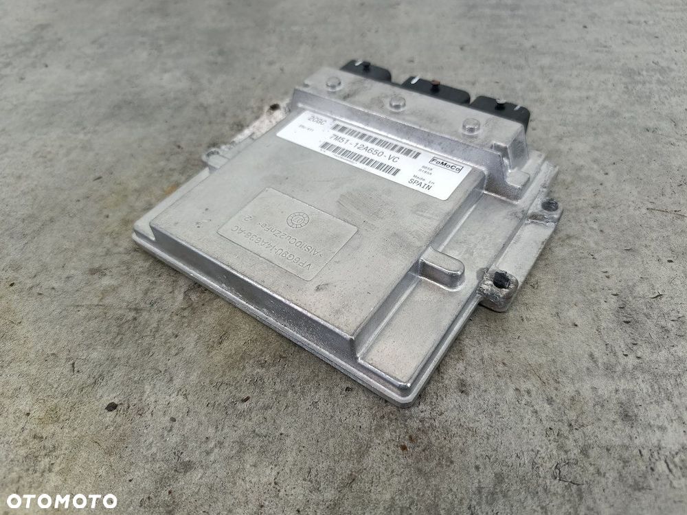 KOMPUTER, STEROWNIK FORD C-MAX I 7M51-12A650-VC 1.8 16V - 5