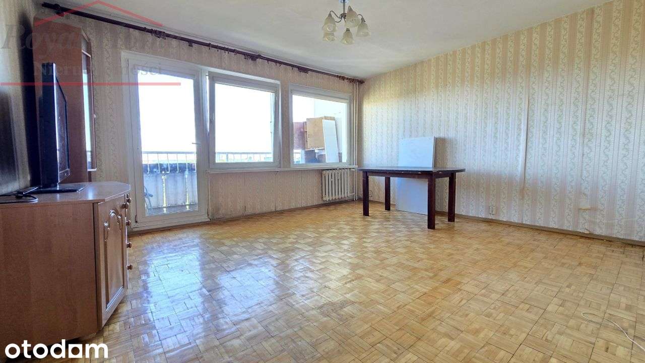 Przestronne w pełnym rozkładzie 3-pok. z balkonem.