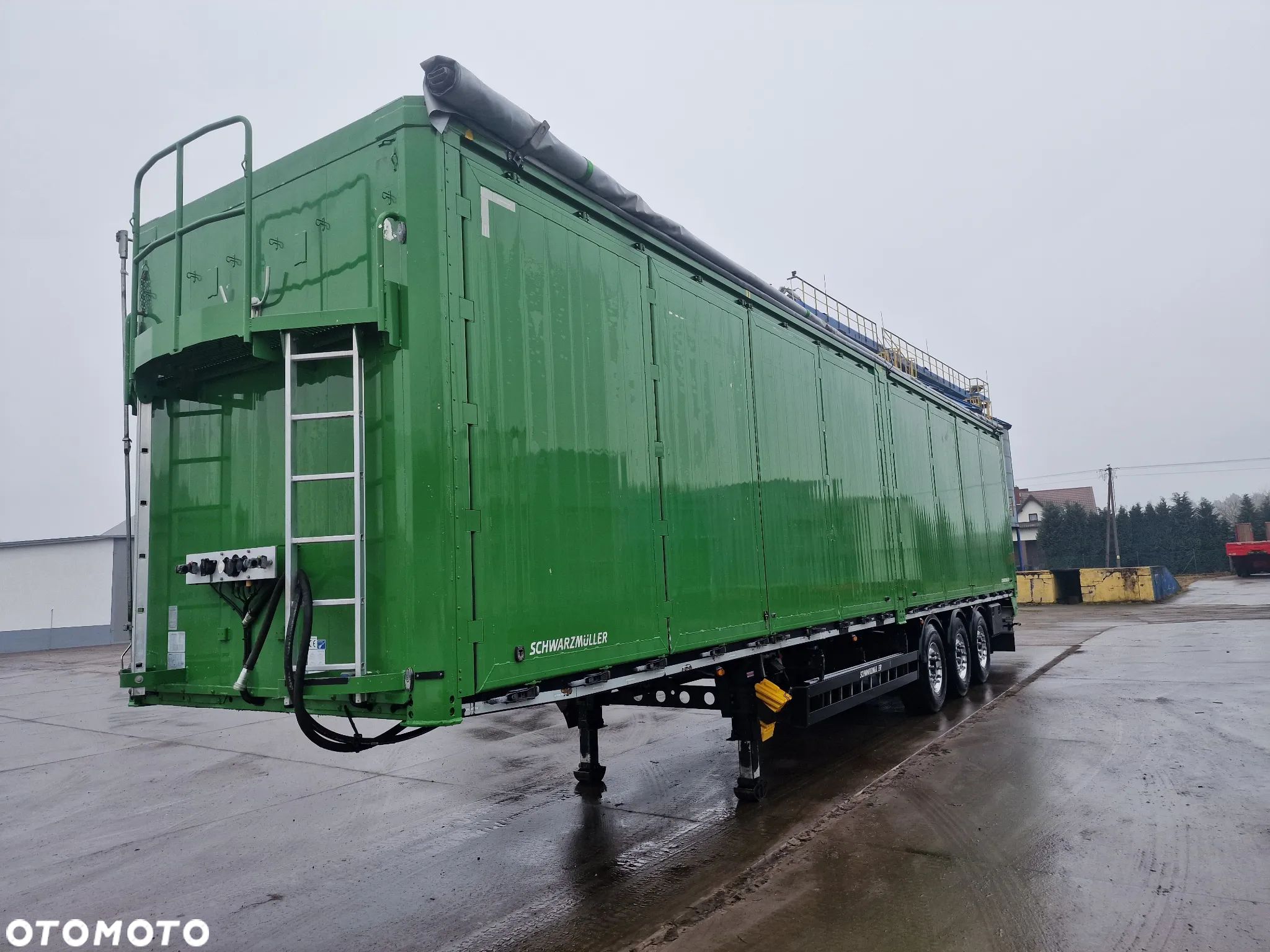 Schwarzmuller Ruchoma podłoga OTWIERANY BOK 8200 kg 2016 rok - 1