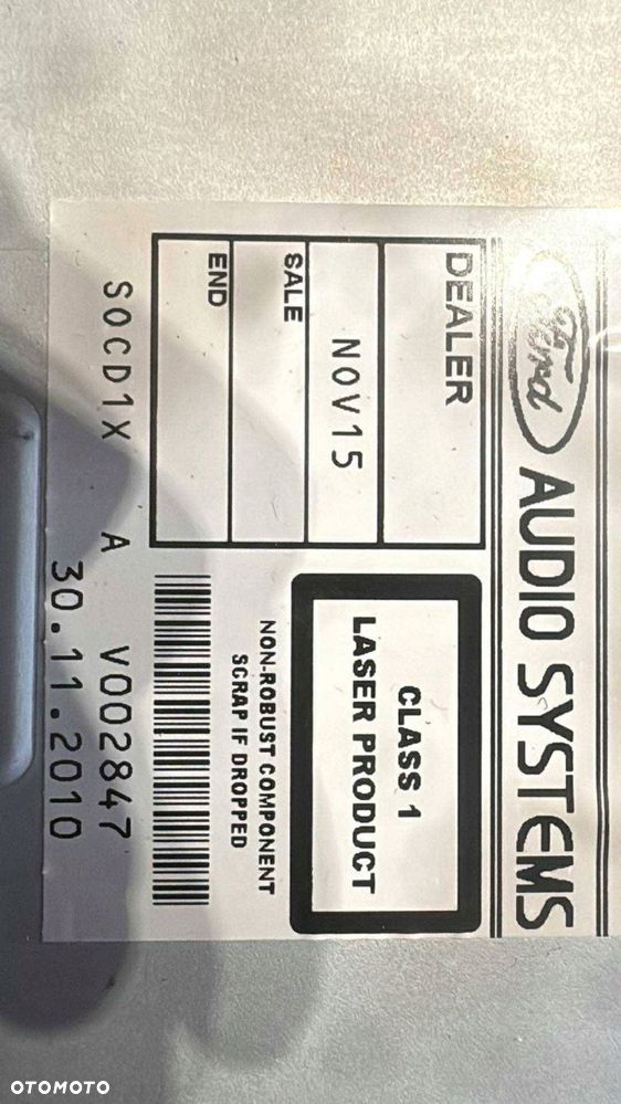 radio sony ford mondeo mk4 lift s-max mk1 lift - 2