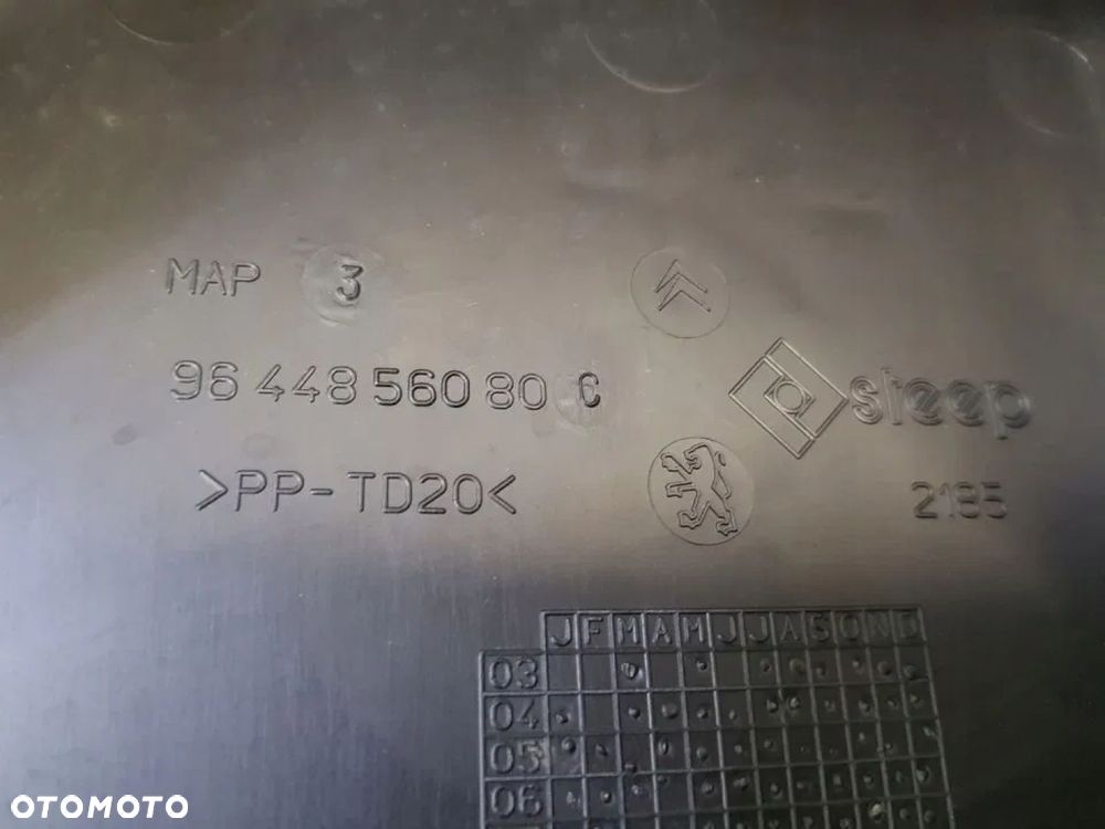 OBUDOWA OSŁONA KOMPUTERA KOMPL. PEUGEOT 407 1.6HDI - 6