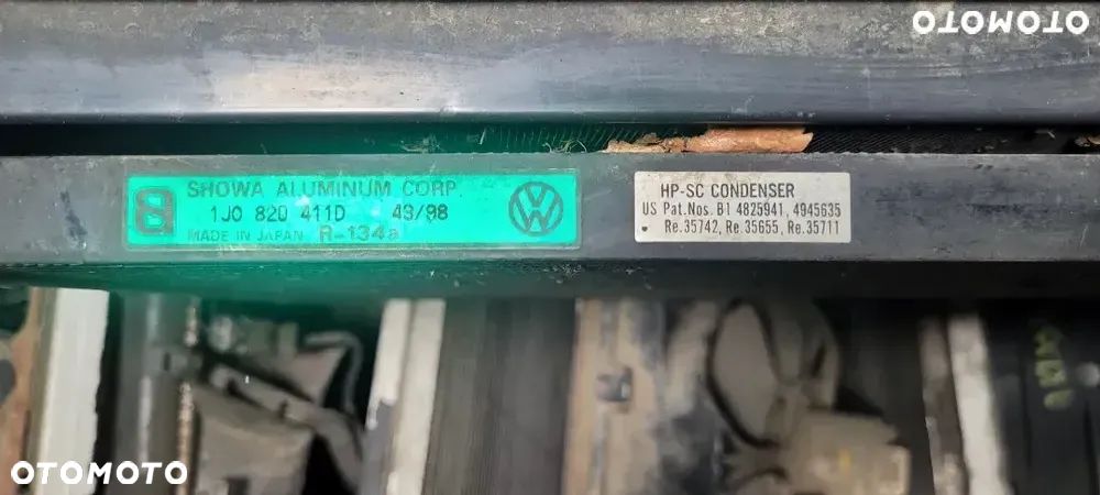 Volkswagen Bora benzyna chłodnica wody - 2