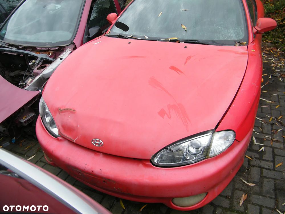 Hyundai Coupe (96-99r.) 2.0 B 138KM silnik G4DF skrzynia M5GF2 lakier POPPY RED [XM]. Cały na części - 3