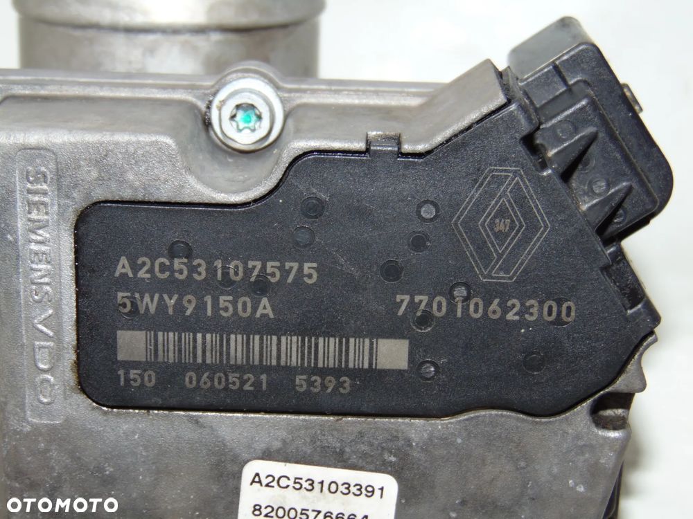 Przepustnica 7701062300 5WY9150A Renault Megane Scenic Laguna Trafic II 1.9 DCI - 2