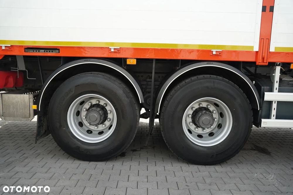 Renault C 430 / 6x4 / SKRZYNIOWY 6,5 M + HDS PALFINGER PK 18 002-EH C  / WYSÓW 12,5 M / STEROWANIE RADIOWE / ROTATOR / WIDŁY DO PALET - 21