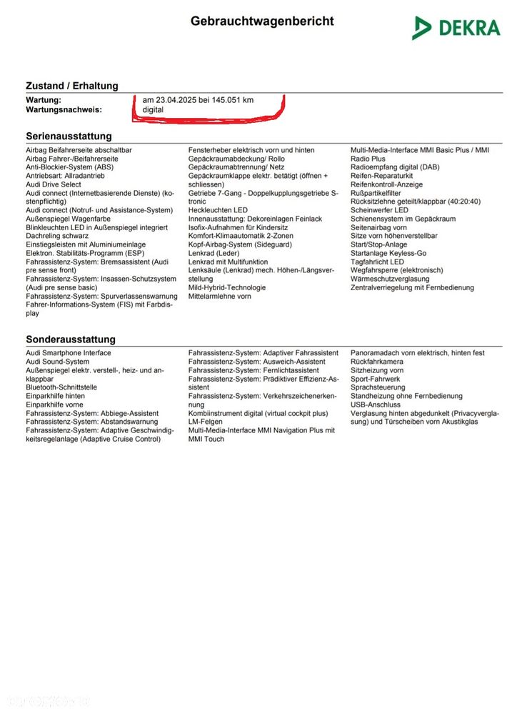 Audi A6 Avant 40 TDI quattro S tronic sport - 31