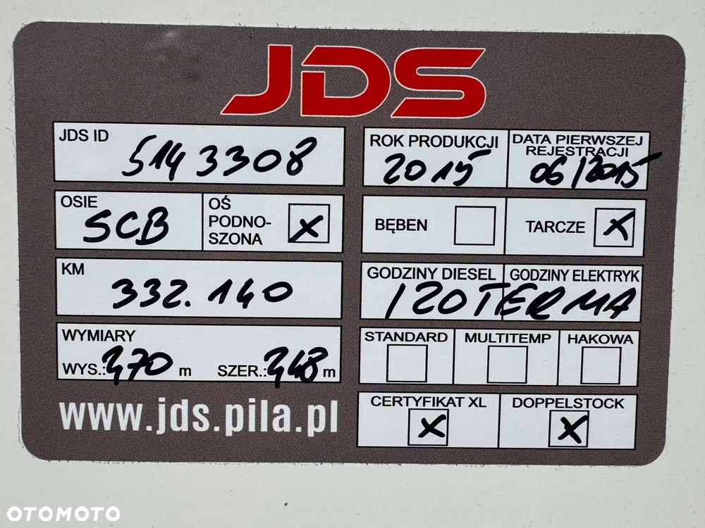 Schmitz Cargobull Izoterma , Doppelstock, oś podnoszona, 332.000 km!! - 31