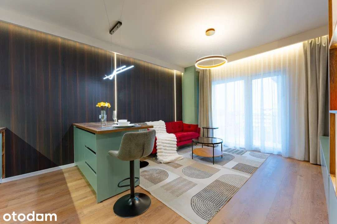 Nowoczesne, przytulne mieszkanie 42,50 m² na II piętrze umeblowane