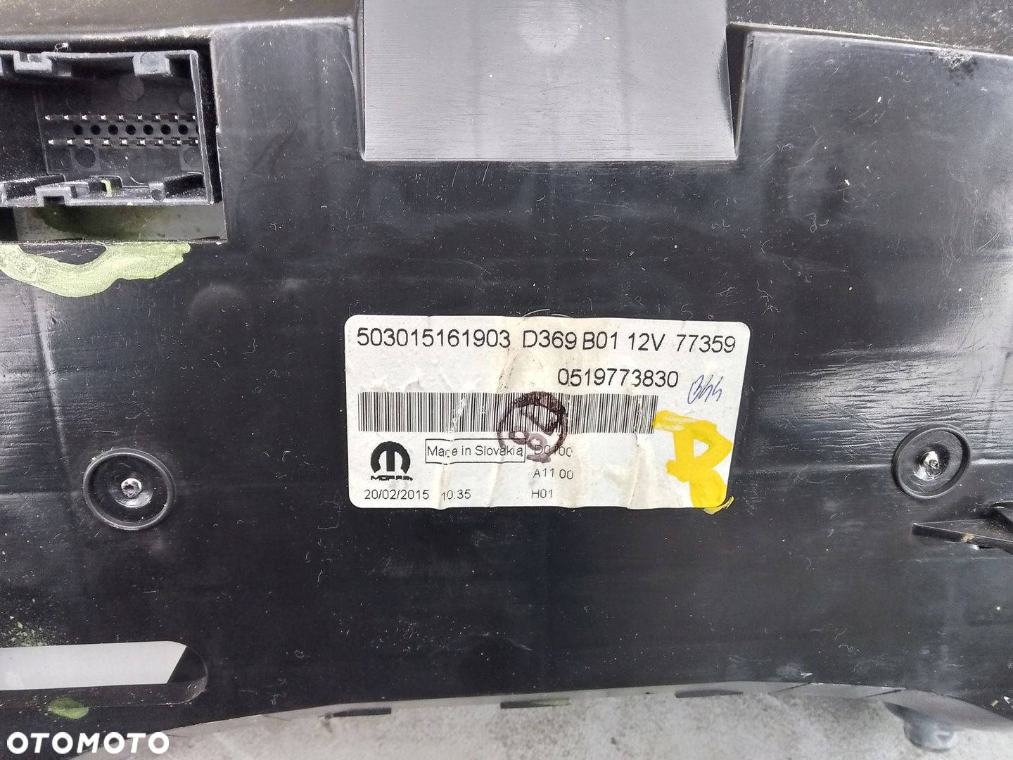 Licznik Zegary Fiat Doblo II Lift 1.3 MultiJet 0519773830 - 5