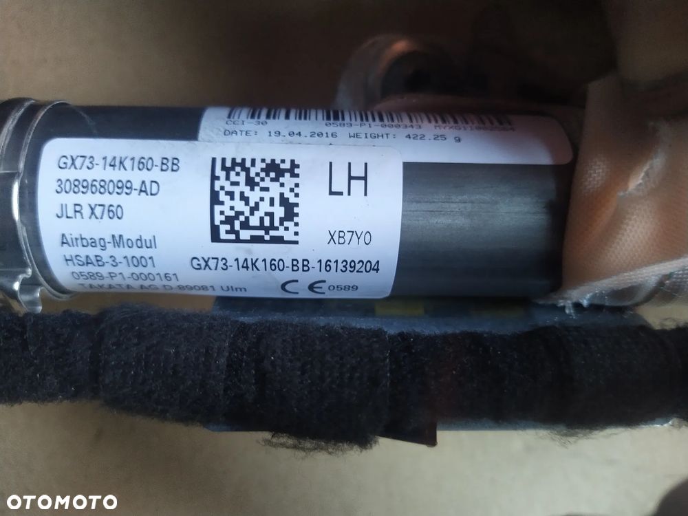 Kurtyny powietrzne jaguar xe x760