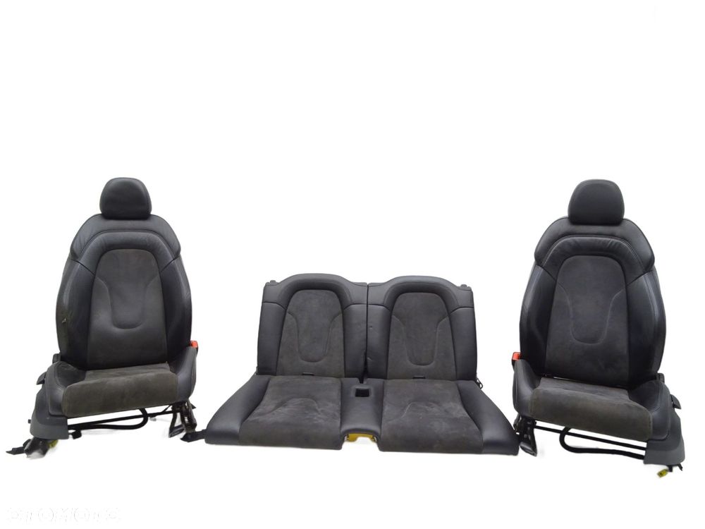Komplet foteli kanapa tył tylna skóra fotel 8j0881105 audi tt 8j - 1