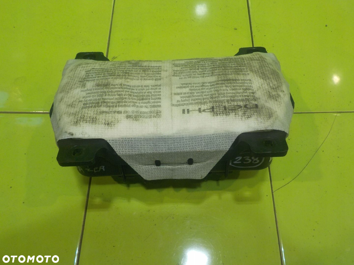SMART FORTWO II 451 09r 2D AIRBAG poduszka pasazera A4518603302 - 2