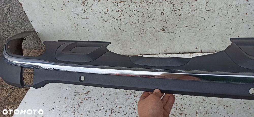 MERCEDES GLC W253 DOKŁADKA SPOILER ZDERZAKA TYŁ - 9