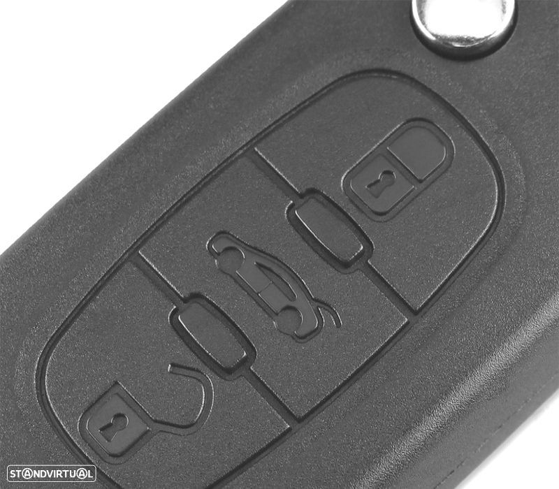 CHAVES COMPLETA PARA PEUGEOT 107 207 307 308 407 408 - 3