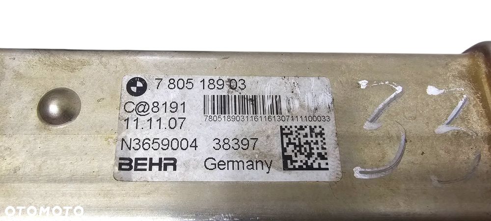 Bmw E81 E87 E90 Chłodnica Spalin Zawór Egr 1.6D 1.8D N47 7805189 7801942 - 11
