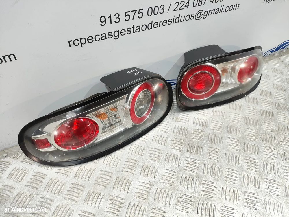 Farolins Tras Traseiros Esquerdo Direito Original Mazda MX5 NC - 5