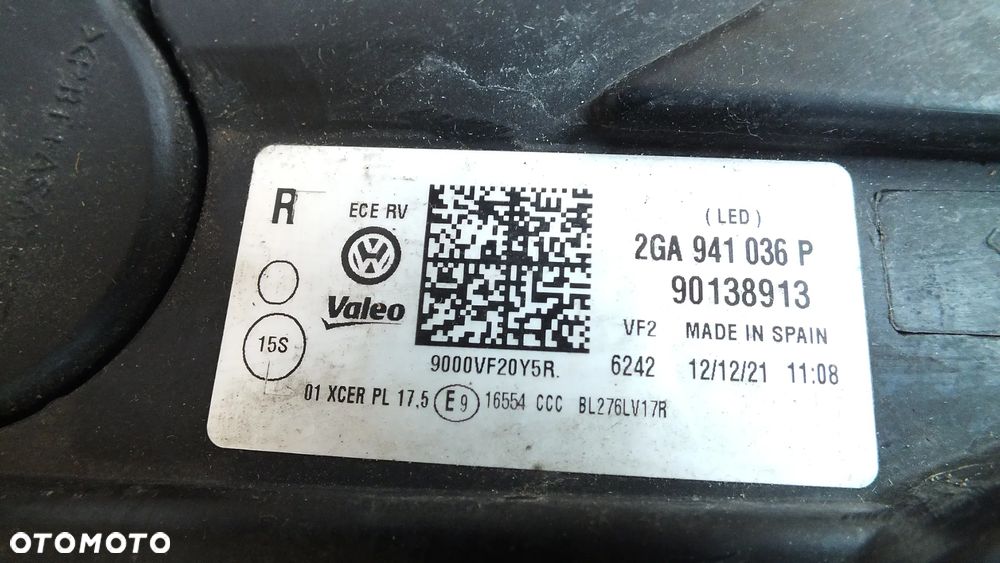 Lampa przednia lewa Fulled Vw T-roc 2GA - 6