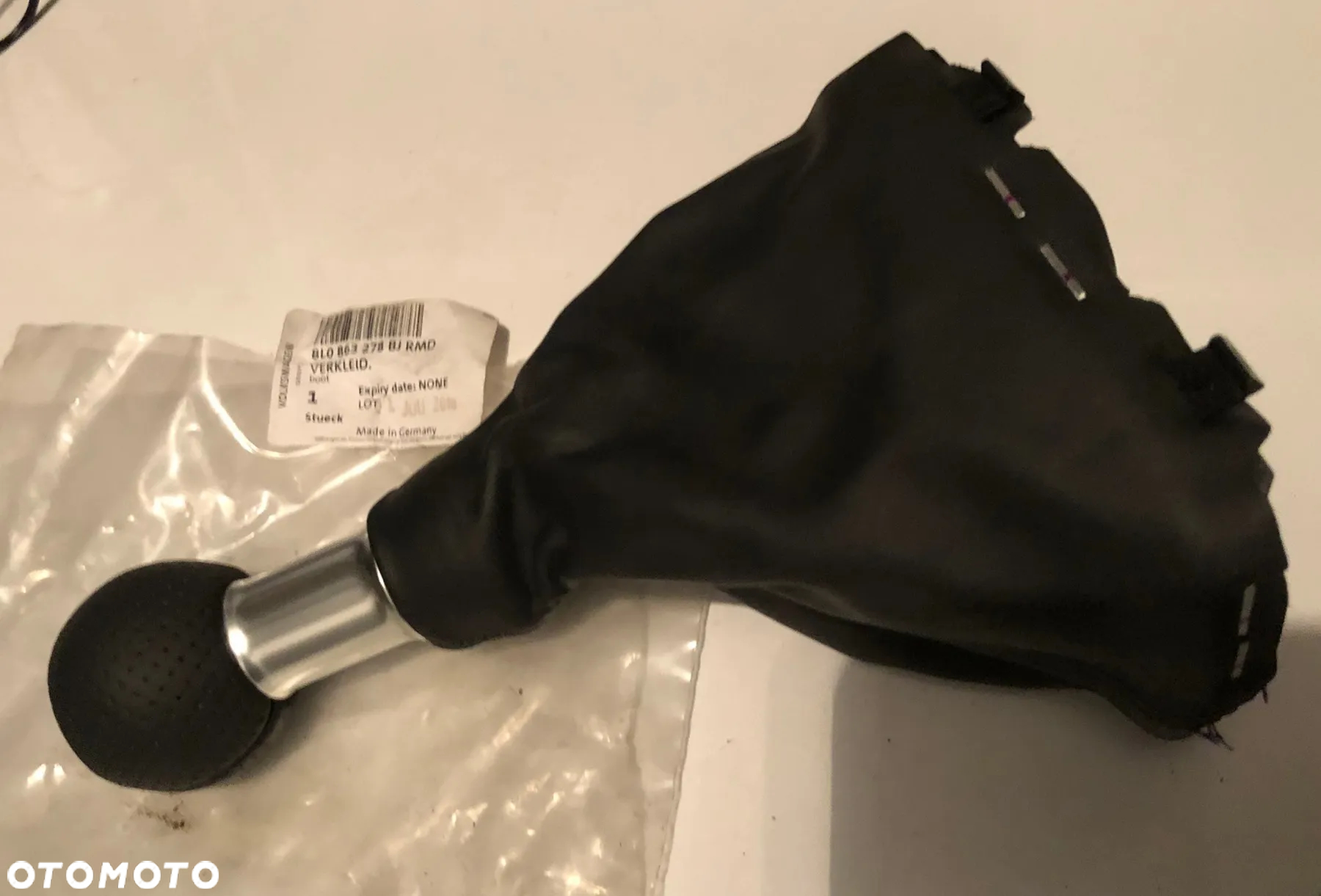 Audi A3 8L gałka mieszek zmiany biegów S-Line oryginał 6 biegów nowa 8L0863278BJ RMD - 4