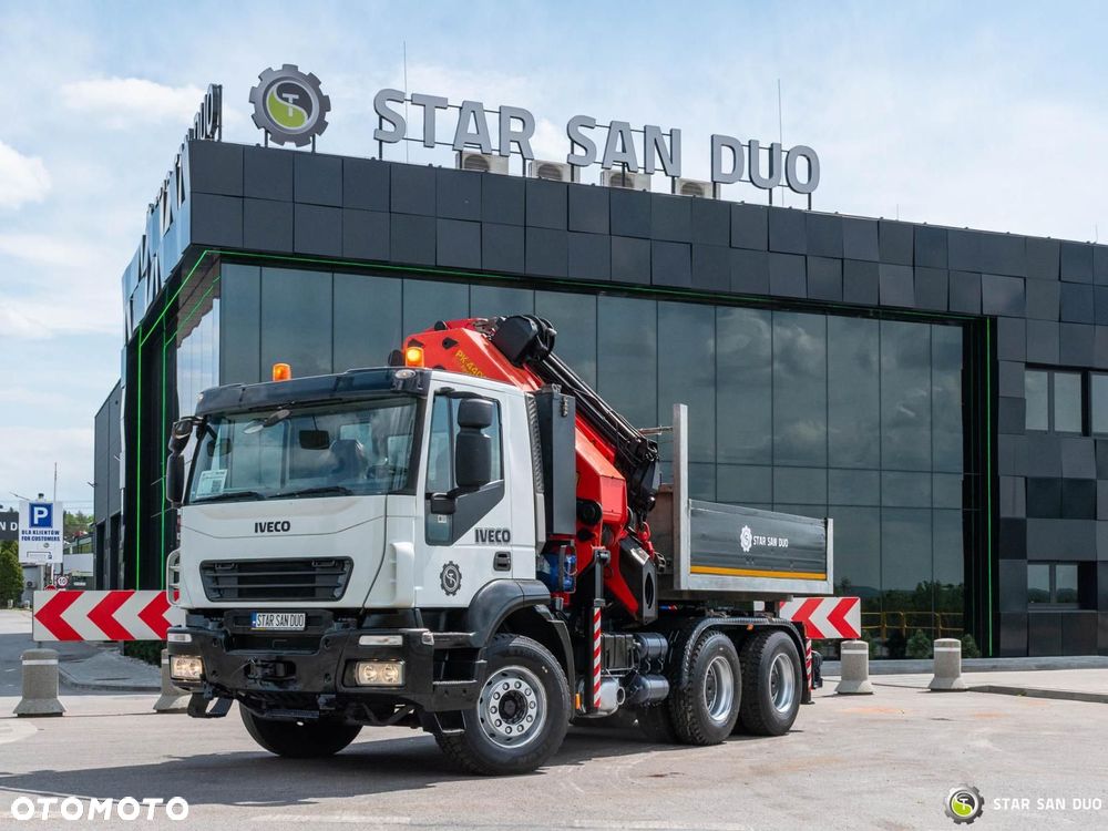 Iveco TRAKKER 450 6x4 PALFINGER PK 44002 HDS Żuraw Fly Jib Ciągnik - 11
