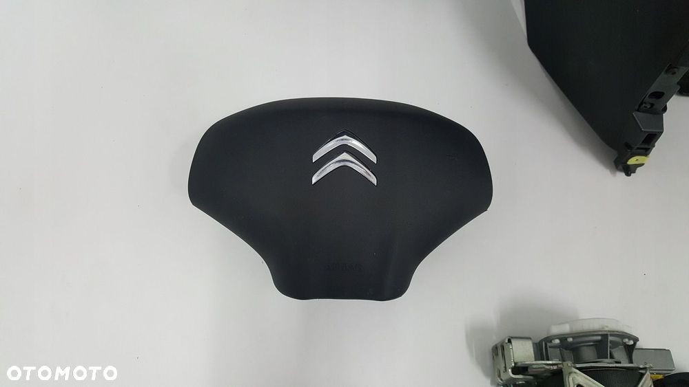 CITROEN C3 II 2 DESKA ROZDZIELCZA KONSOLA KOKPIT PULPIT PODUSZKI AIRBAG AIR BAG PASY KIT SET - 5