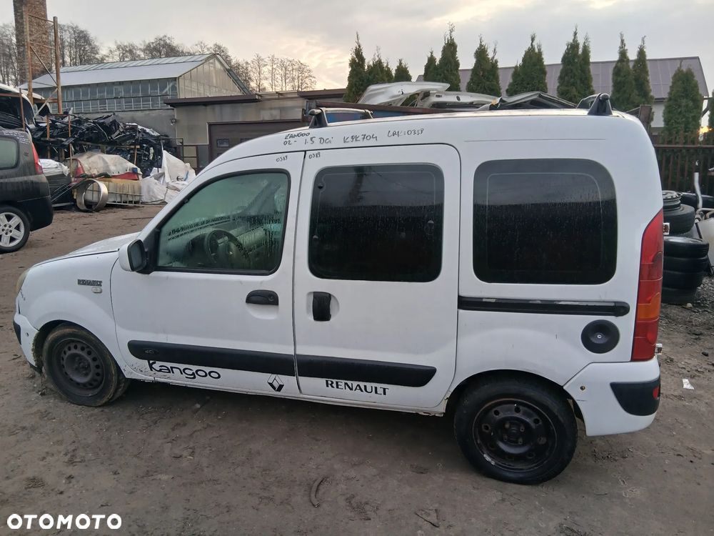Renault Kangoo 02- lift 1.5 DCI K9K704 Lakier 0389 skrzynia jC5125  drzwi maska zderzak błotnik - 2