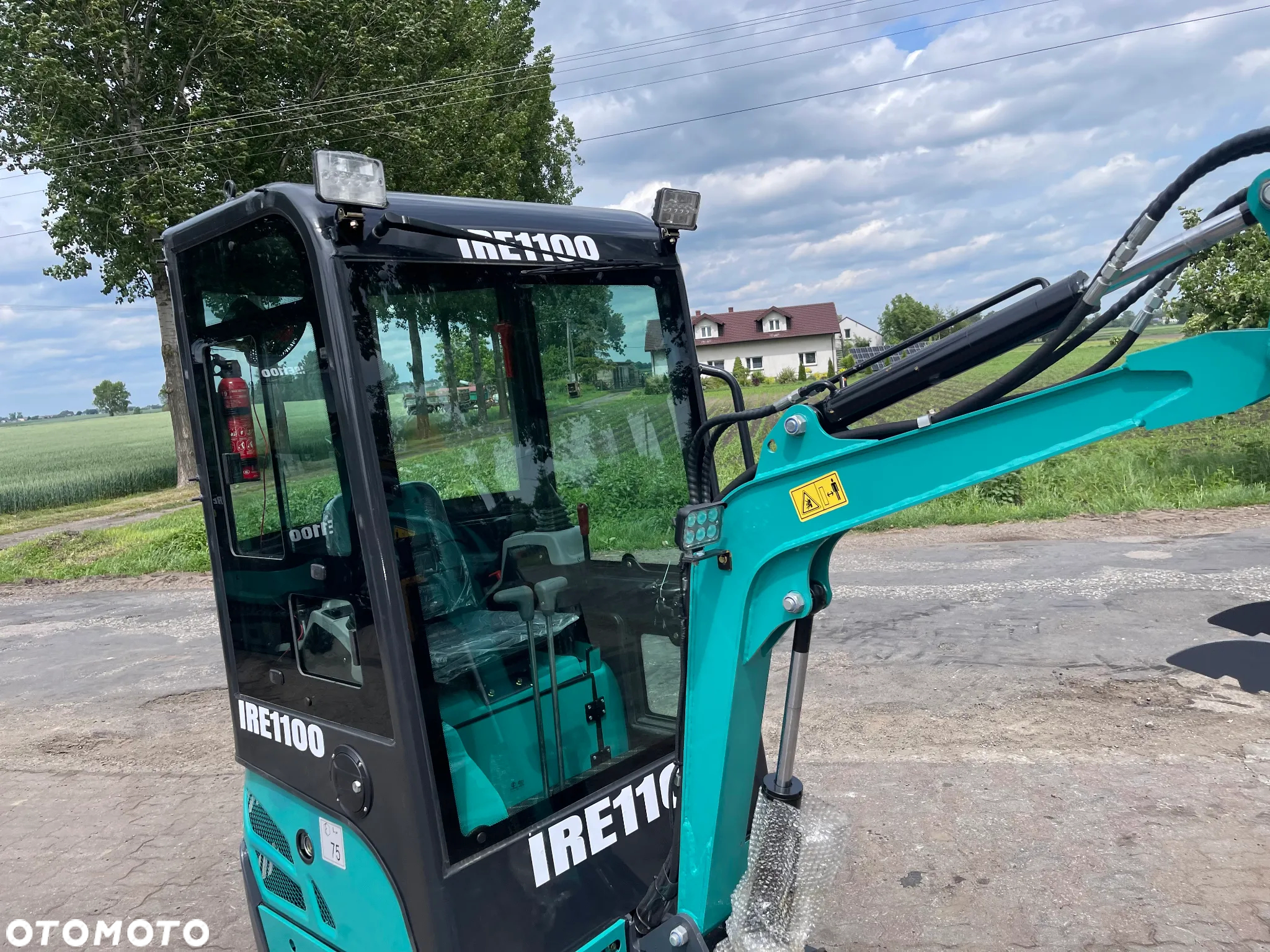 Yanmar Minikoparka IRE 1100 IRE 1100 KG*Pług,Pełna oszklona kabina,2025 ROK_FABRYCZNIE NOWA! - 33
