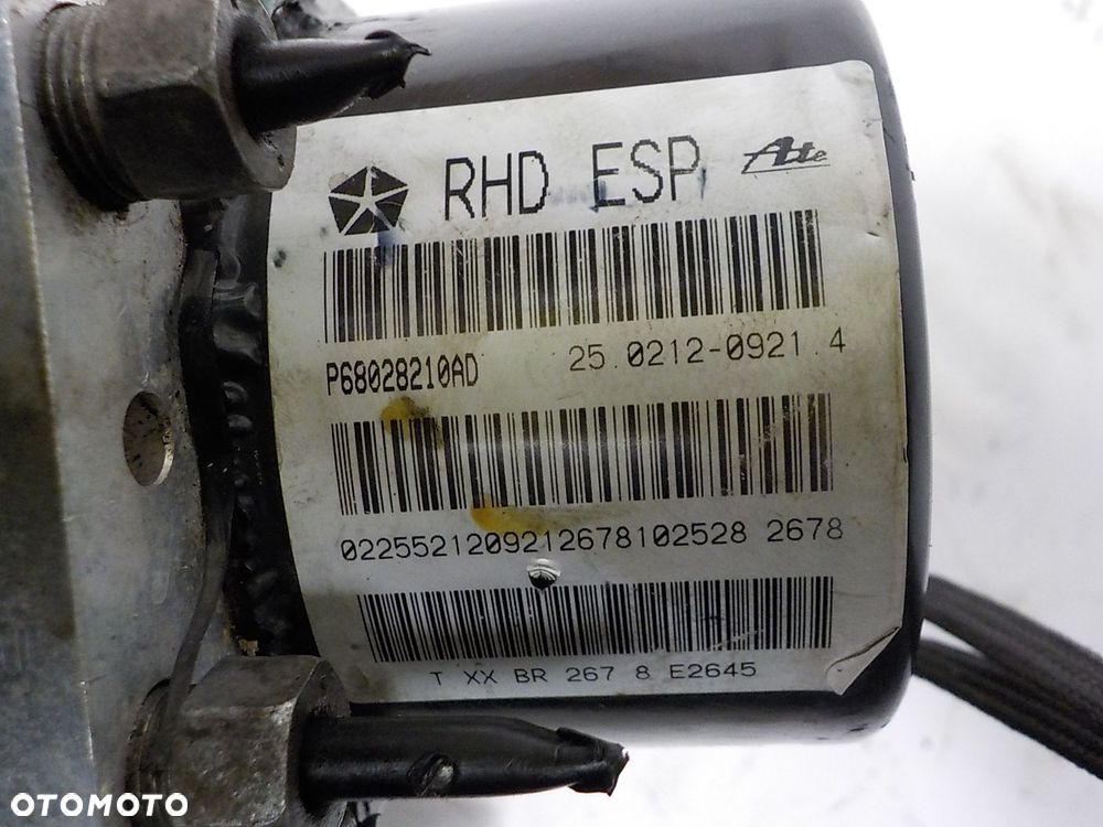 JEEP PATRIOT POMPA ABS P68028210AD 25.0212-0921.4 28.5260-5102.3 - 7