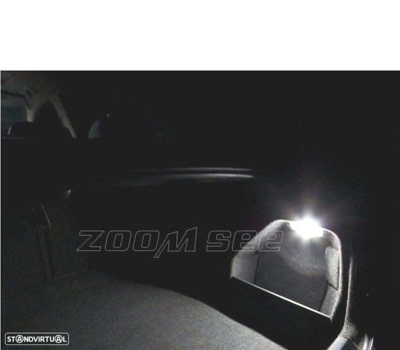 KIT COMPLETO 10 LAMPADAS LED INTERIOR PARA SEAT TOLEDO 3 MK3 5 P 5P2 05-09 - 3